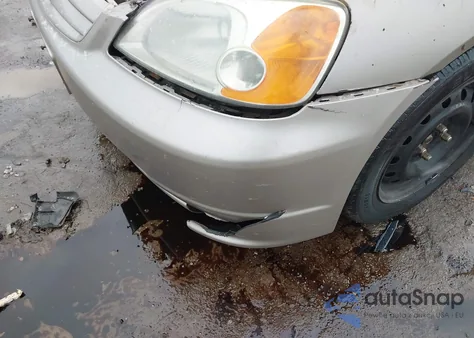 2002 Honda Civic Ex из США, поврежденный, VIN 1HGES26752L050749